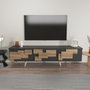 Hanah Home Soporte para TV Antracita y Nogal
